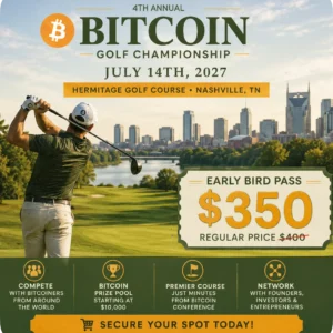 Bitcoin Golf Championship 2027 – Early Bird