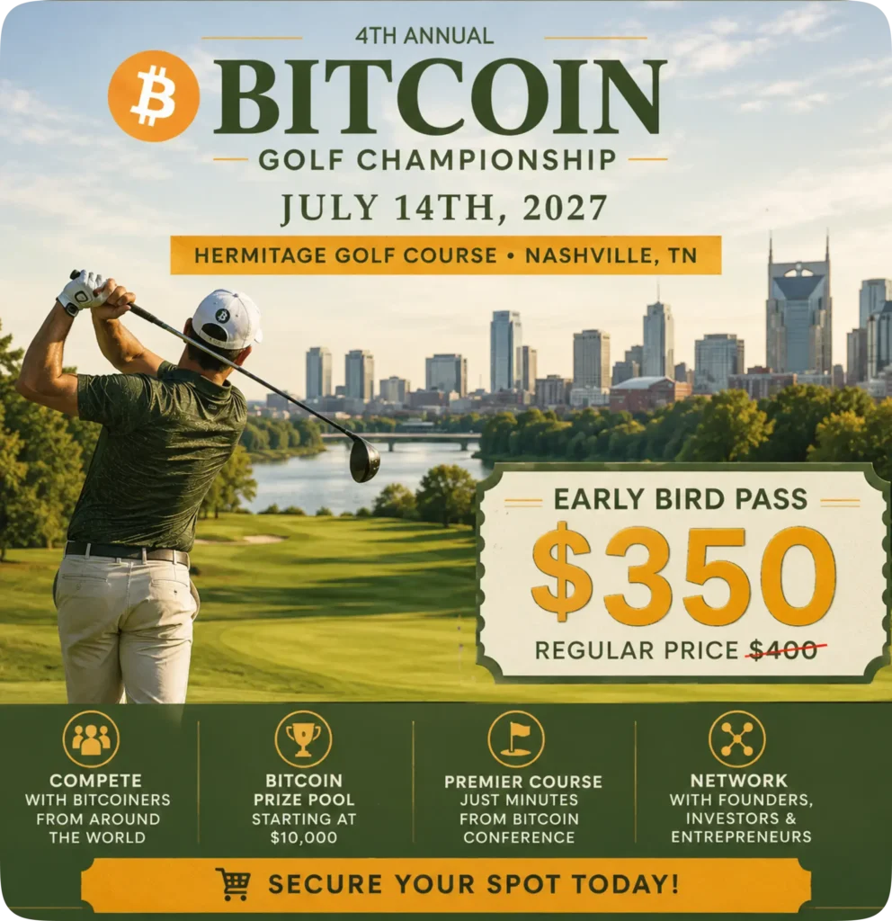 Bitcoin Golf Championship 2027 – Early Bird